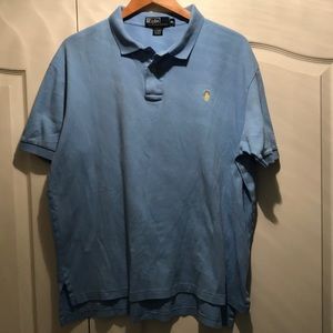 Men’s Blue XL polo shirt good used condition